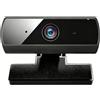 KEPEAK Webcam per PC 1080 HD, fotocamera USB per computer con messa a fuoco automatica, obiettivo 4P+IR grandangolare a 88°, telecamera Web Plug & Play per laptop desktop per Zoom, Skype, Teams