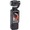 Dpofirs Videocamera Vlog 4K con Obiettivo Rotante a 180° (BLACK)