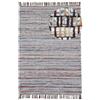 carpetfine Tappeto a tessitura Kilim Chindi Marrone 60x110 cm | Tappeto moderno per soggiorno e camera da letto