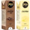Gelato 4ever - Gelato pronto da mantecare Crema Bundle 2 Pezzi (Crema - Caffè)