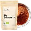 Kamelur 500g di cacao in polvere BIO ottenuto dalle migliori fave di cacao - alimento crudo - 100% di cacao puro in polvere BIO fortemente disoleato (11% di grassi) - confezione che rispetta l'ambiente
