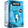 INSTICK just add water INSTICK Bevanda energetica senza zucchero (originale) Polvere energetica a basso contenuto calorico con caffeina e vitamine - Polvere istantanea per 12 x 0,25 L
