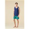 NOIDINOTTE PIGIAMA UOMO COTONE SPALLA LARGA FC003284 NOIDINOTTE MEDIEVAL BLUE