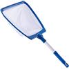 POOLAZA Retino per vasca idromassaggio, portatile, professionale, per piscina, spa, sterline con manico in alluminio, rete a rete ultra fine profonda per piccole piscine, retino resistente per vasca
