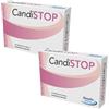 Generico 2 Scatole Candistop, Integratore CANDIDE Recidive - Ripristina Flora Batterica e Vaginale, con fermenti e INULINA (2 Confezioni)