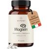 Vitavi Magnesio L Treonato Magtein 2000 mg - 90 Capsule | 2000 mg di magnesio treonato al giorno, per memoria e concentrazione. Contribuisce a ridurre la stanchezza. Vegano.