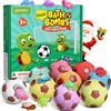 Qivatex Bombe da bagno per bambini, 9 pezzi, palline da bagno per bambini, regalo di compleanno per ragazzi e ragazze