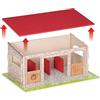 Papo - Box per Cavalli Giocattolo Bambino - 3 Anni + - Collezione Mondo Equestre - Gioco Creativo Universo Ippico - Idea Regalo Giocattolo Bambina Bambino - 40 Cm X 27 Cm