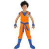 Chaks - Costume da Goku Saiyajin per ragazzi, convention anime, cosplay | Costume ufficiale di Dragon Ball, set da 7 pezzi con maglietta, pantaloni, cintura e accessori per il Carnevale