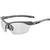 ALPINA Unisex - Adulti, TWIST FIVE HR V Occhiali sportivi, moon-grey matt, One Size