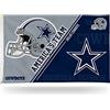 Rico Industries Bandiera dei Dallas Cowboys della NFL, 90 x 150 cm, su un lato, per interni o esterni, decorazione per la casa