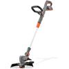 Fuxtec Tagliabordi a batteria FUXTEC 20V FX-E1RT20PRO - Decespugliatore con larghezza di taglio di 28 cm - Tagliabordi con manico telescopico - Decespugliatore elettrico con filo e lama