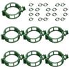 Generico Clip Piante Rampicanti | 100 Pezzi Morsetti Sostegno Supporto,Clip Fissi per Traliccio da Posmodorso | per Gisardino Esterno Interno Balcone UVA Verdura Frutti di Boscos