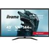 iiyama G-MASTER G4380UHSU-B2 Monitor da gioco 4K da 43 con 144 Hz