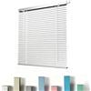 Generic Veneziane da Interno Senza Fori, Tende Veneziane da Esterno Protezione da Luce, Lamella da 25mm Alluminio Persiane per Casa Ufficio Bagno(Grigio)