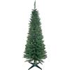 HOMCOM Albero di Natale Slim Artificiale 150 cm con Rami Realistici Verde