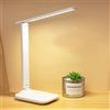 ANDYLV Lampada da tavolo a LED Lampada da tavolo dimmerabile Touch-Switch, 3 colori e 10 livelli di luminosità Lampada da tavolo amica degli occhi Lampada da comodino per ufficio, lettura, studio