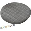 MCNDSI Cuscini per Sedie Rotondi da Cucina da Esterno 45/40/30/35/50 cm Cucina Cuscini Coprisedia con Cuscino Sedia Cucina di Cuscini Sedia per Ufficio Giardino Soggiorno(K1,1PC_18INCH/45CM)