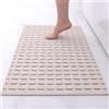 easyBee - Tappetino da doccia per pelle sensibile, 70 x 40 cm, tappetino per vasca da bagno per bambini, antiscivolo, senza BPA, senza lattice, tappetino doccia antimuffa, lavabile in lavatrice