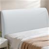 Yidaxing Copri Testiera Letto Matrimoniale 120(Pile Popcorn Grigio Chiaro)