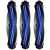 Feegow Spazzola principale per ECOVACS per DEEBOT T80 per OMNI, N30 PRO per OMNI, T50 Pro/Max, X8 Pro Robot Vacuum, Nylon V-Shape Anti-Groviglio Roller Parte di ricambio (3 pezzi)
