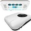 SXHEYUY Aria condizionata Caravan Refrigerante Aggiunto Aria condizionata 12V Camion 24v AR Camper climatizzato,Bianca,12v 2 in 1