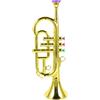 HEMOTON 1 PC Accessori Per Strumenti Musicali Modello Bambino Tromba Bambini Tromba Giocattolo Strumento Giocattoli Giocattolo per Bambini Strumenti Precoci Strumento di apprendimento Giocattolo