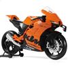 Risopen 1:12 modello di moto compatibile per KTM RC 8C lega Diecast moto modello giocattolo mini moto regalo (arancione)