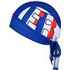 ShopINess Bandana da Ciclismo Unisex - sotto Casco Traspirante e Leggero Assorbe Il Sudore Protezione UV e Asciugatura Rapida per Bici Moto e Sport Outdoor (Francia)