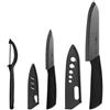 Plys Nero Coltelli Ceramica Cucina: Set Coltello Ceramica da Carne Professionale
