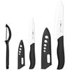 Plys Nero Coltelli Ceramica Cucina: Set Coltello Ceramica da Carne Professionale Manico Nero