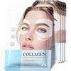 Generic 20 paia di cerotti al collagene per occhiaie e gonfiore, maschere per occhi con bio-collagene, complesso peptidico e vitamina C, per pelli sensibili (A-20PCS)
