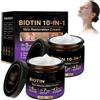 Generic Biotin - Crema rigenerante della pelle 10 in 1, crema professionale per il trattamento della pelle, crema riparatrice completa per linee sottili e pori, idratante e leviga la pelle, per tutti i tipi