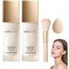Suncy MiraGlow Fondotinta Adattivo Over 50,Mira Glow Fondotinta Pelli Mature 2Set