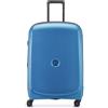 DELSEY PARIS - BELMONT PLUS - Valigia Rigida Grande Estensibile - 70x47x33 cm - 87 L - M - Blu Zinco