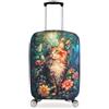 SICANAUO Copertura elastica per valigia da viaggio, copertura personalizzata, coperture antigraffio, protezione per trolley da viaggio, multicolore, XL (29-32