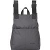 KCB Zaino antifurto grande doppio | Design sicuro e spazioso | Tasche multiuso con cerniera | Materiale resistente | Spallacci regolabili | 100% vegano, grigio, 0