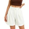 Enjyam Pantaloncini Classici Donna Pantaloncini Eleganti da Abito Estate