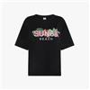 SUN68 T-shirt Donna Nero SPORTY 100% cotone T33239 11 NERO L