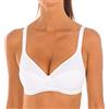 Playtex Reggiseno Senza Ferretto in Cotone Biologico Essential Cotton Donna X1 0bxt, Bianco, 4C
