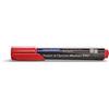 magnetoplan 1228106 - Pennarelli per lavagna a fogli mobili, 4 pezzi, rosso