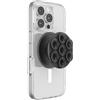 PopSockets Impugnatura MagSafe per Telefono, Supporto- Nero Traslucido | Rimovibile, per Kindle / Android / iPhone, con magnete, aspirazione, tazza, Octobuddy, Suck, nero