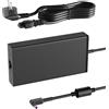 HSXIRQA Caricabatterie CA da 135 W adatto per Acer Aspire 7 A715 Series A715-41G A715-42G A715-43G A715-51G A715-71 A715-72 A715-73G A715-74 A715-75G A715-715-75-71-71-72 A715-73G A715-74 A715-75G 76 A7 Cavo