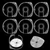 Nexlynk 6 custodie di ricambio per dischi di gioco UMD, custodie trasparenti da 5 mm per PSP 1000 2000 3000, custodia per CD DVD per archiviazione disco di gioco UMD, custodie per dischi per Sony PSP