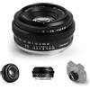 TTARTISAN 25mm F2 Obiettivo Fotografico per Attacco Camera Lens Fuji X APS-C Obiettivo Pancake Portatile Manuale in Metallo per Attacco Fujifilm XF X-T5 X-H2S X-S20 X-T30 II X-E4 X-S10 X-H2 X-H1