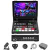 CINETREAK Stream Master Switcher Video SDI, 4 Ingressi SDI/HDMI, Schermo da 10'', Controllo IP Wireless, Mixer Video per Streaming Doppio RTMP (Aggiornabile NDI)