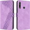 OKZone Cover per Huawei Y7P /P40 Lite E, Custodia in PU Pelle per Huawei Y7P /P40 Lite E, Custodia a Libro Protettiva Folio Portafoglio con Chiusura Magnetica Wallet Case Flip Cover (Porpora)