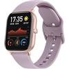 Tobfit Cinturino Silicone Sportivo 20mm Amazfit GTS/Bip Series Compatibile con GTS 2/2e/3/4, Bip U/Lite/S/3, GTR 42mm