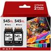 VOTRAINK 545XL Cartucce Cartucce d'inchiostro Sostituzione per Canon 545 XL Multipack per MX490 MX495 MG2550s MG2550 TS3150 TS3151 TS3350 TR4550 TR4551 (2 Nero)
