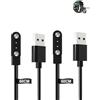 yystao (2 pezzi) Cavo per WeurGhy Smart Watch 1.91, stabile cavo di ricarica USB magnetico compatibile con WeurGhy 1.91 pollici